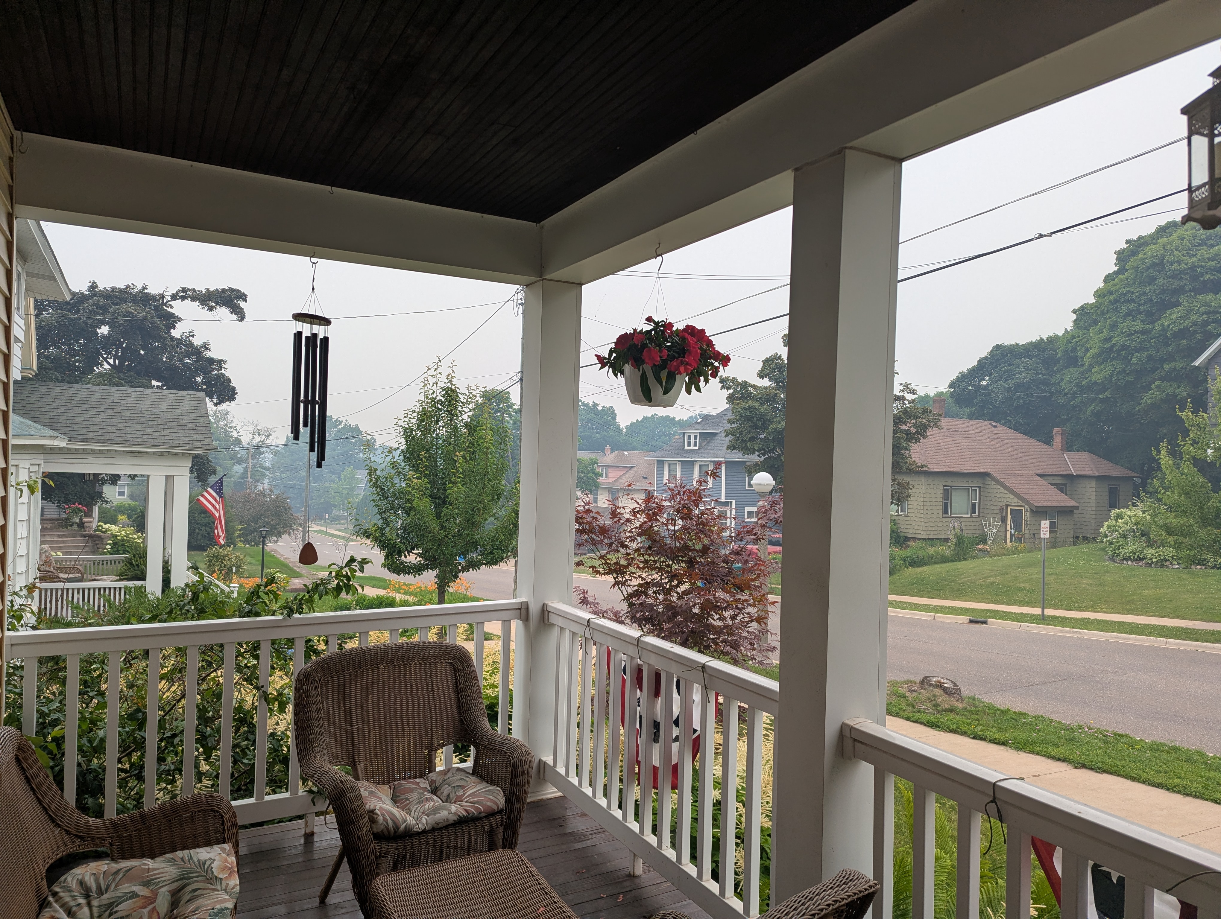 Wildfire smoke